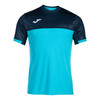 Joma Montreal SS T-shirt Turquoise / Navy