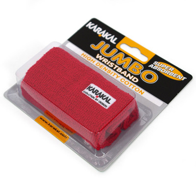 Frotka Karakal Jumbo Wristband Red