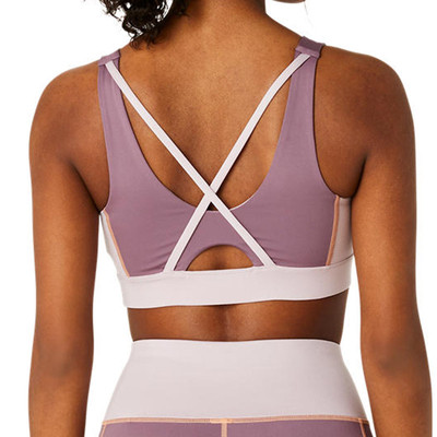 Stanik sportowy Asics Women Bra Dusty Mauve