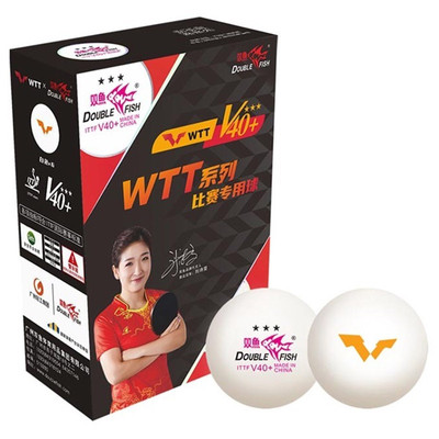 Piłeczki Double Fish WTT V40+ *** 6szt.