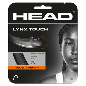 Naciąg tenis Head Lynx Touch 1.30 Transparent Black