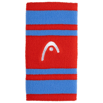 Frotka HEAD 5" Wristband Striped 2Pack Hibiscus / Orange Alert