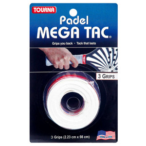 Owijka Tourna Padel Mega Tac 3Pack White