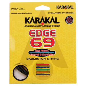 Naciąg badminton Karakal Edge 69 Black