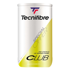 Piłki Tecnifibre CLUB Dwupak 2x4szt.