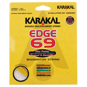 Naciąg badminton Karakal Edge 69 Yellow