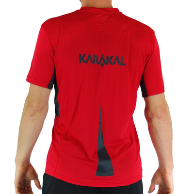 Koszulka Karakal Pro Tour Tee Red / Graphite