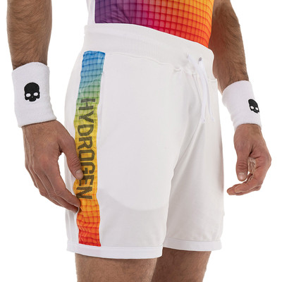 Spodenki Hydrogen Spectrum Tech Shorts White