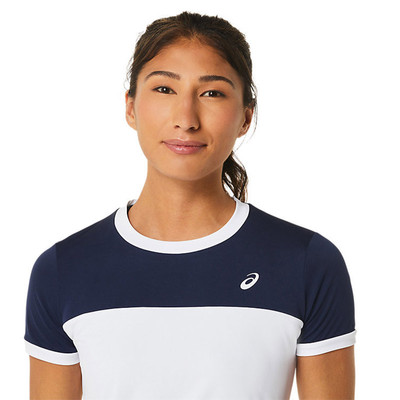 Koszulka Asics Court SS Top Women's White / Midnight
