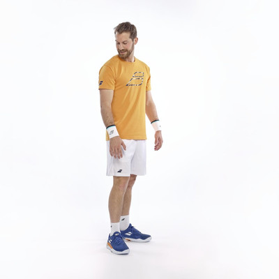 Koszulka Babolat Exercise Big Flag Tee Autumn Glory