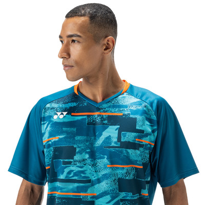 Koszulka Yonex Men's Crew Neck Shirt 0034 Blue Green
