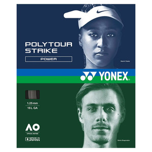 Naciąg tenis Yonex Poly Tour Strike 125 Grey
