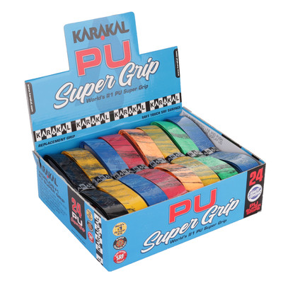 Owijka Karakal PU Super Grip Multikolor 24Pack Mix