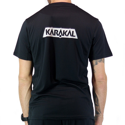 Koszulka Karakal Pro Tour Tee Black / Graphite