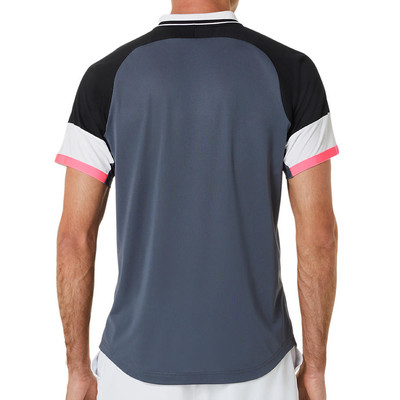 Koszulka ASICS Match Polo-Shirt Performance Black / Carrier Grey