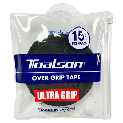 Owijka Toalson Ultra Grip 15Pack Black