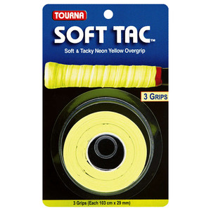 Owijka Tourna Soft Tac 3Pack Neon Yellow