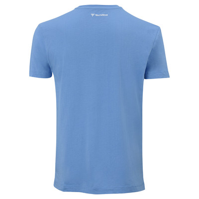 Koszulka Tecnifibre Team Cotton Tee Azur
