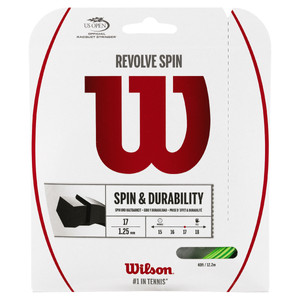 Naciąg tenis Wilson Revolve Spin 1.25 Green