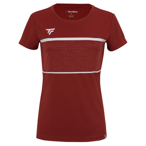 Koszulka Tecnifibre Women's Tech Tee Cardinal