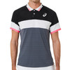 Koszulka ASICS Match Polo-Shirt Performance Black / Carrier Grey