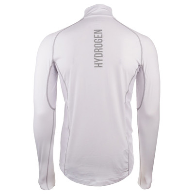 Koszulka Hydrogen Essential Zipped Second Skin White