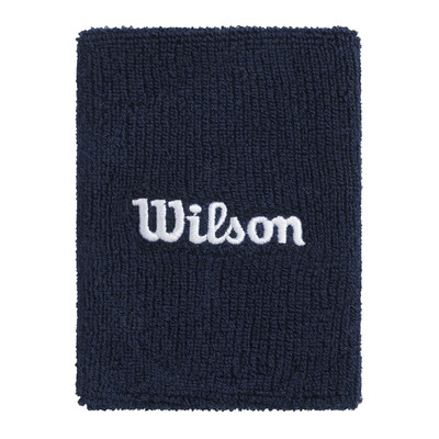 Wilson Wide Terry Wristband Navy OSFA