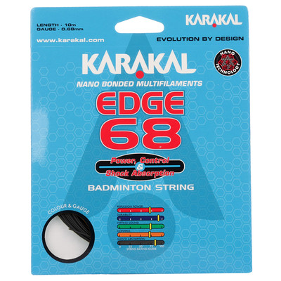 Naciąg badminton Karakal Edge 68 Black