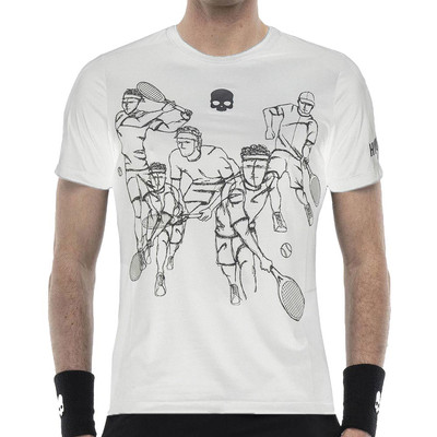 Koszulka Hydrogen Sketch Tech T-shirt White