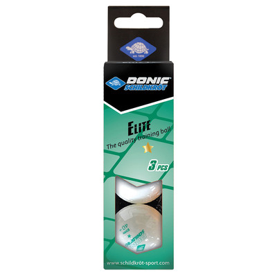 Piłeczki Donic-Schildkrot Elite 1* Poly 40+ 3szt.