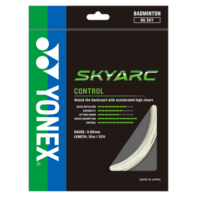 Naciąg badminton Yonex Skyarc White