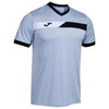 Koszulka Joma Cour SS Tee Sky Blue / Navy / White
