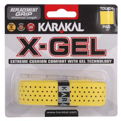 Owijka Karakal X-Gel Grip Yellow
