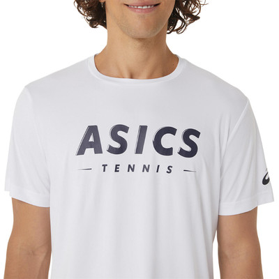 Koszulka ASICS Court Tennis Graphic Tee Brilliant White