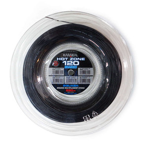 Naciąg squash Karakal Hot Zone Braided 120 Black (220 m)