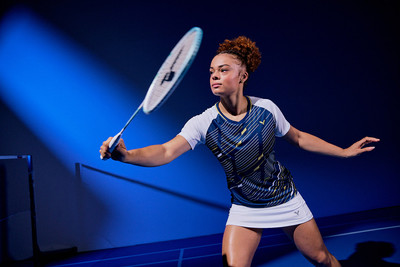 Koszulka Victor Women's T-Shirt T-44100 B Blue