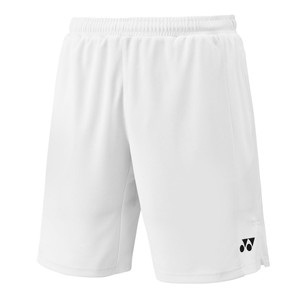 Yonex Men's Club Team Shorts 0051 Cool White