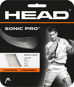 Naciąg tenis Head Sonic Pro 1.25 White