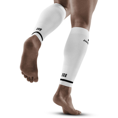 Opaski na łydki Cep The Run Compression Calf Sleeves 4.0 Men White