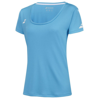 Koszulka Babolat Play Cap Sleeve Top Women's Cyan Blue