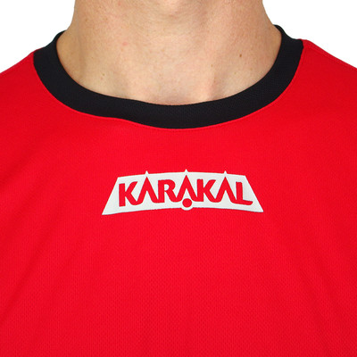 Koszulka Karakal Pro Tour Tee Red / Graphite