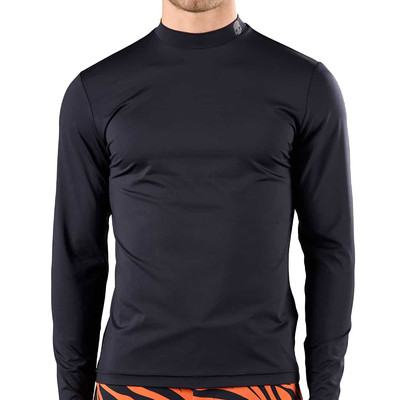 Koszulka Hydrogen Basic Roll Neck Black