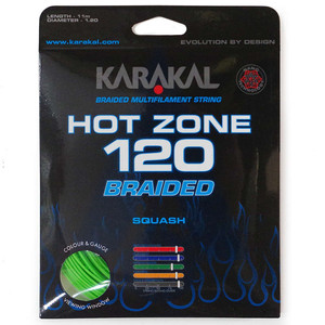 Naciąg squash Karakal Hot Zone Braided 120 Green