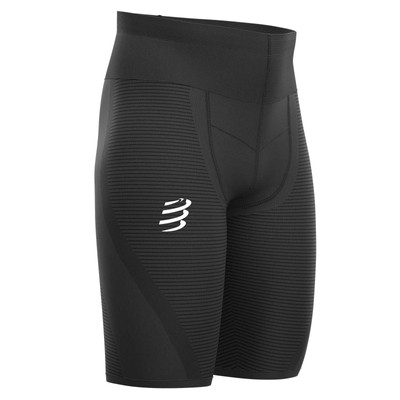 Spodenki Compressport Run Under Control Shorts Black