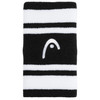 Frotka HEAD 5" Wristband Striped 2Pack Black / White