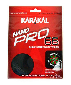 Naciąg badminton Karakal Nano Pro 66 Black