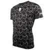 Koszulka Hydrogen Allover Tennis Tech T-Shirt Black
