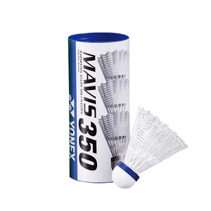 Lotki Yonex Mavis 350 Medium White 3szt.