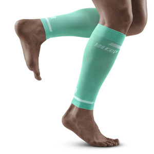 Opaski na łydki Cep The Run Compression Calf Sleeves 4.0 Men Ocean