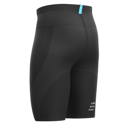 Spodenki Compressport Run Under Control Shorts Black